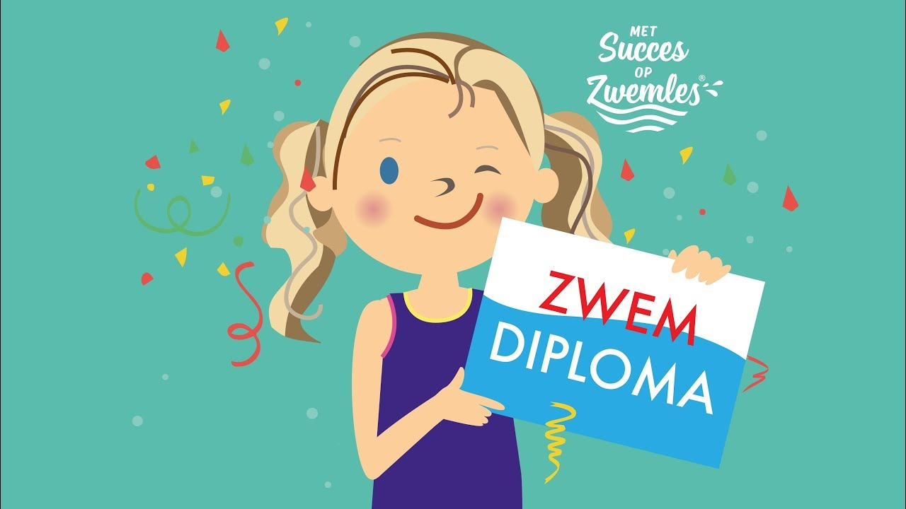 Kind tijdens de zwemles bij De Meerval