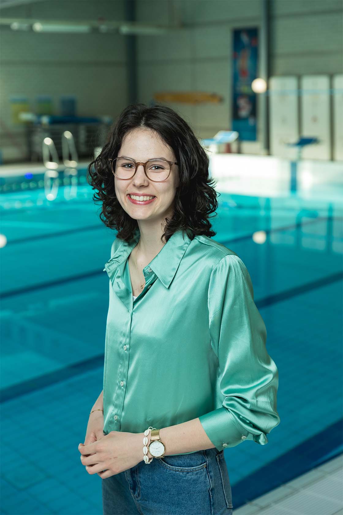 Silke, Eerstverantwoordelijke bij Zwembad De Meerval