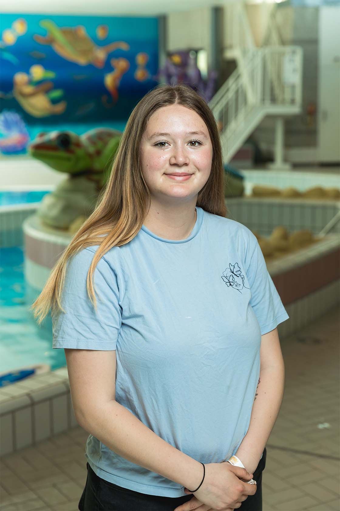 Joan, Lifeguard bij Zwembad De Meerval
