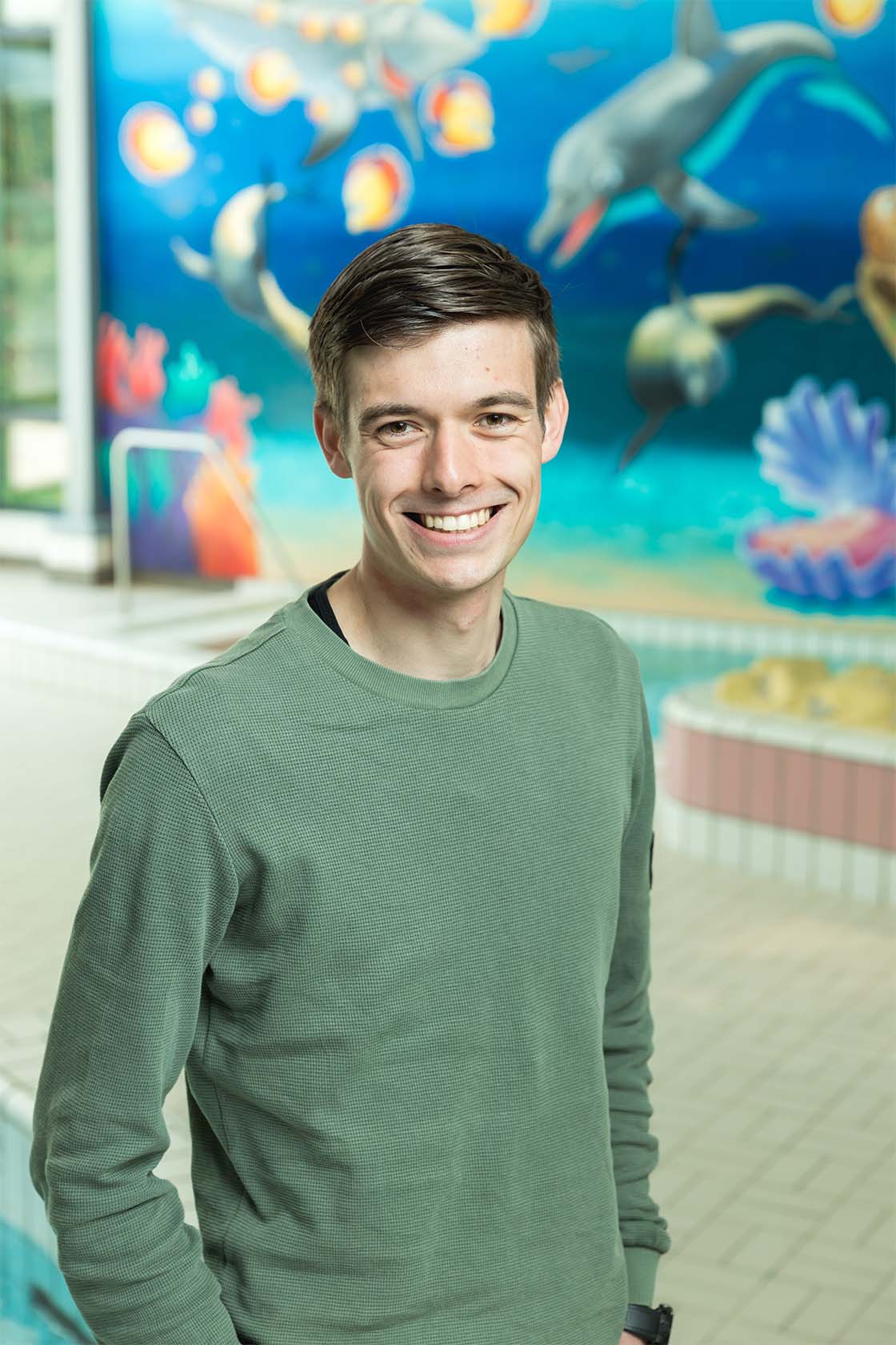 Marc, Lifeguard bij Zwembad De Meerval