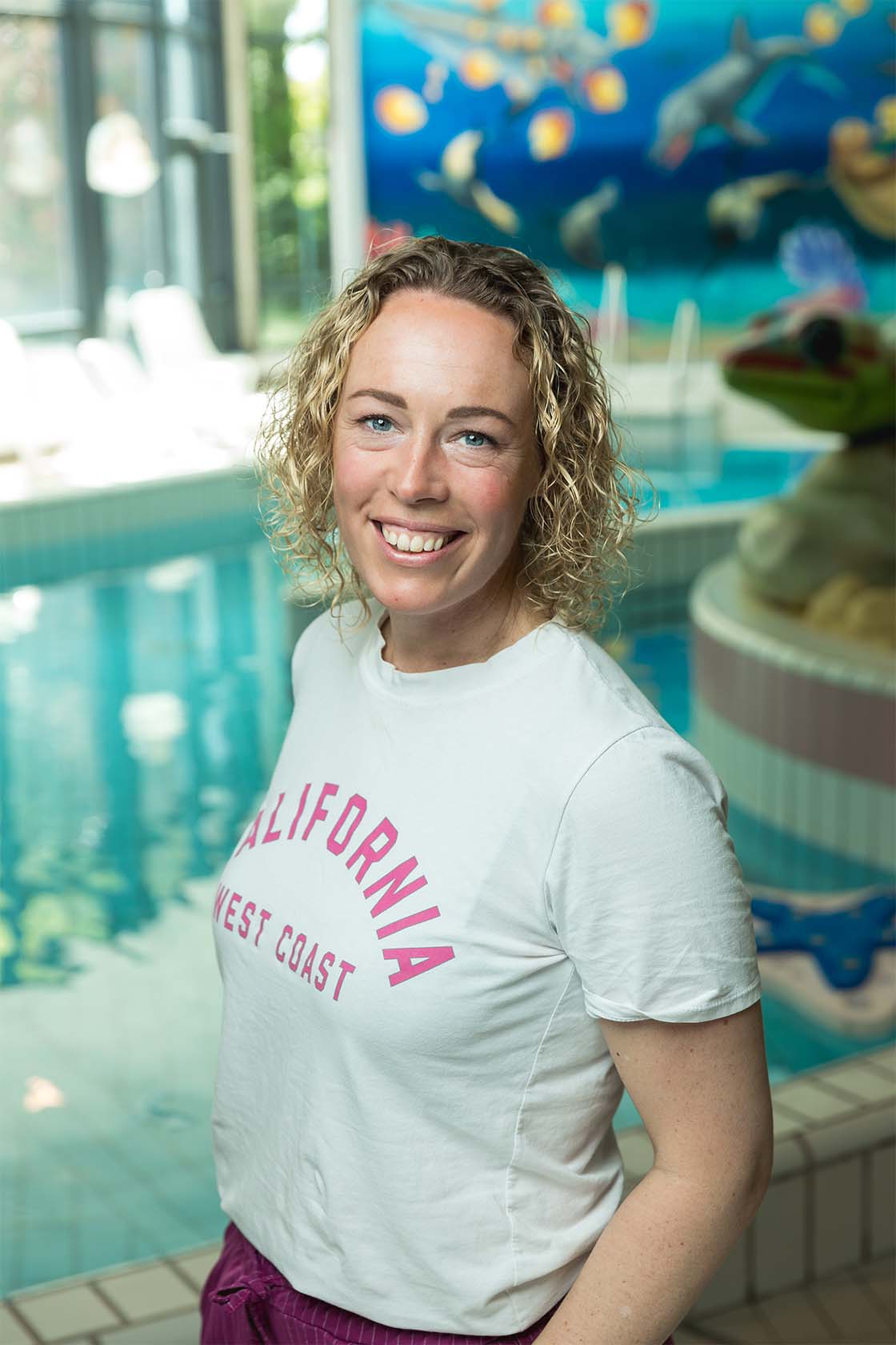 Judith, Receptiemedewerker bij Zwembad De Meerval