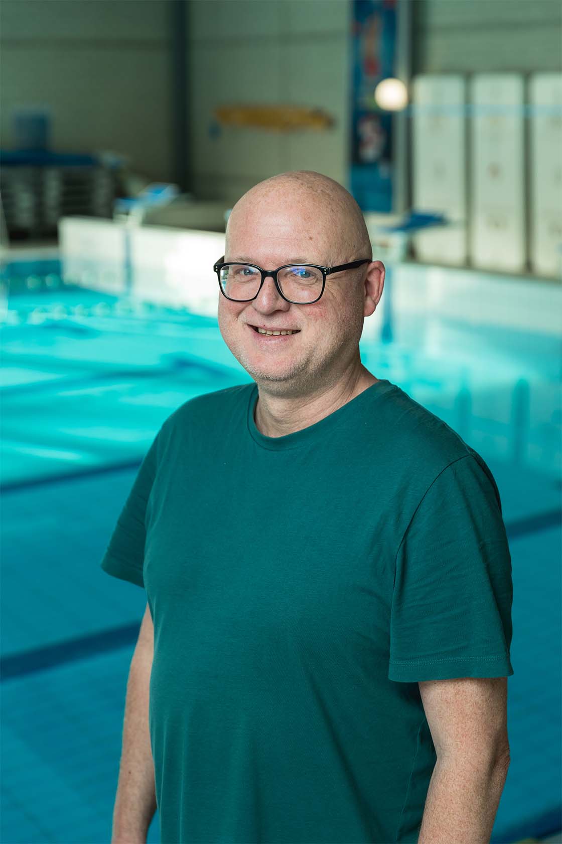 Bas, Eerstverantwoordelijke bij Zwembad De Meerval
