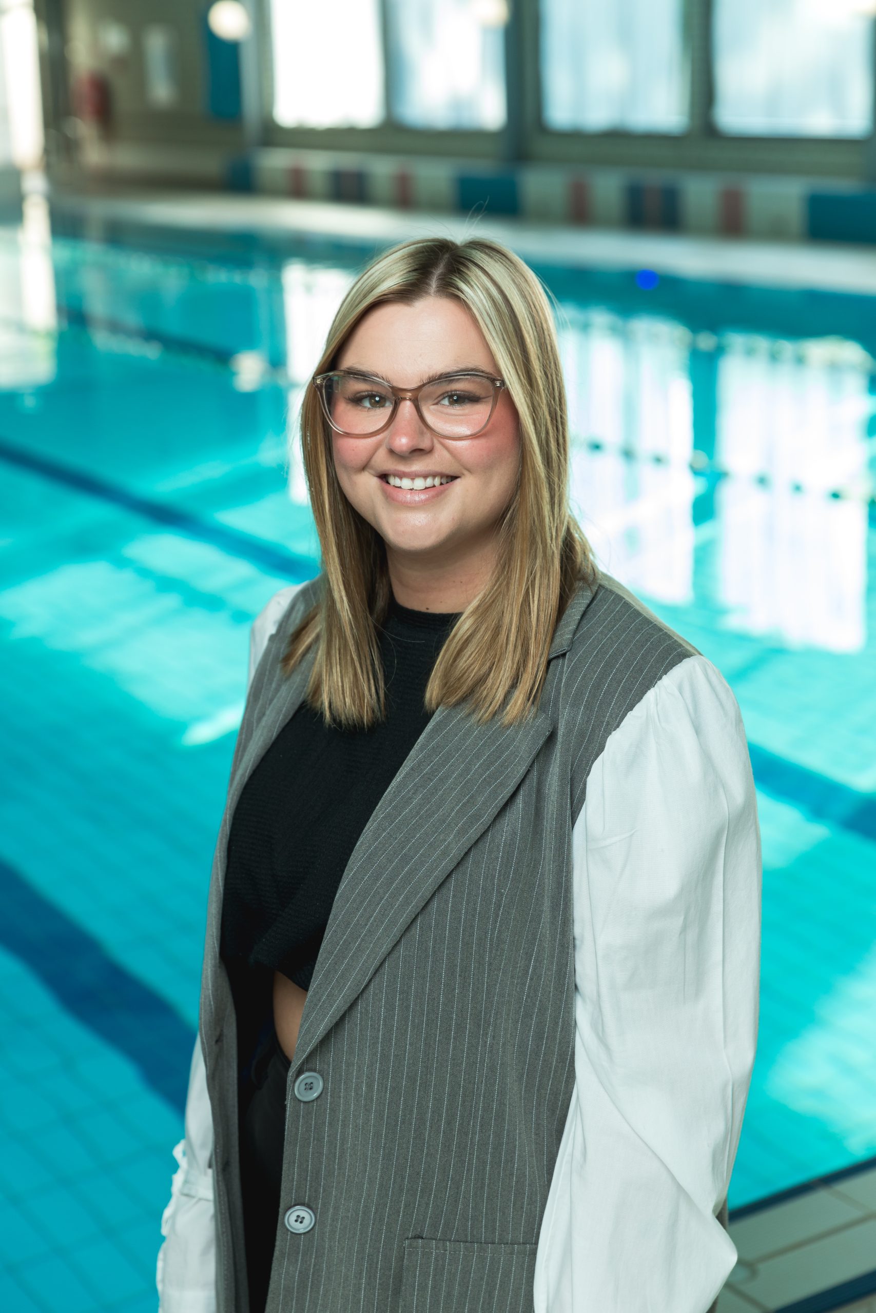 Kirsten, Receptiemedewerker bij Zwembad De Meerval