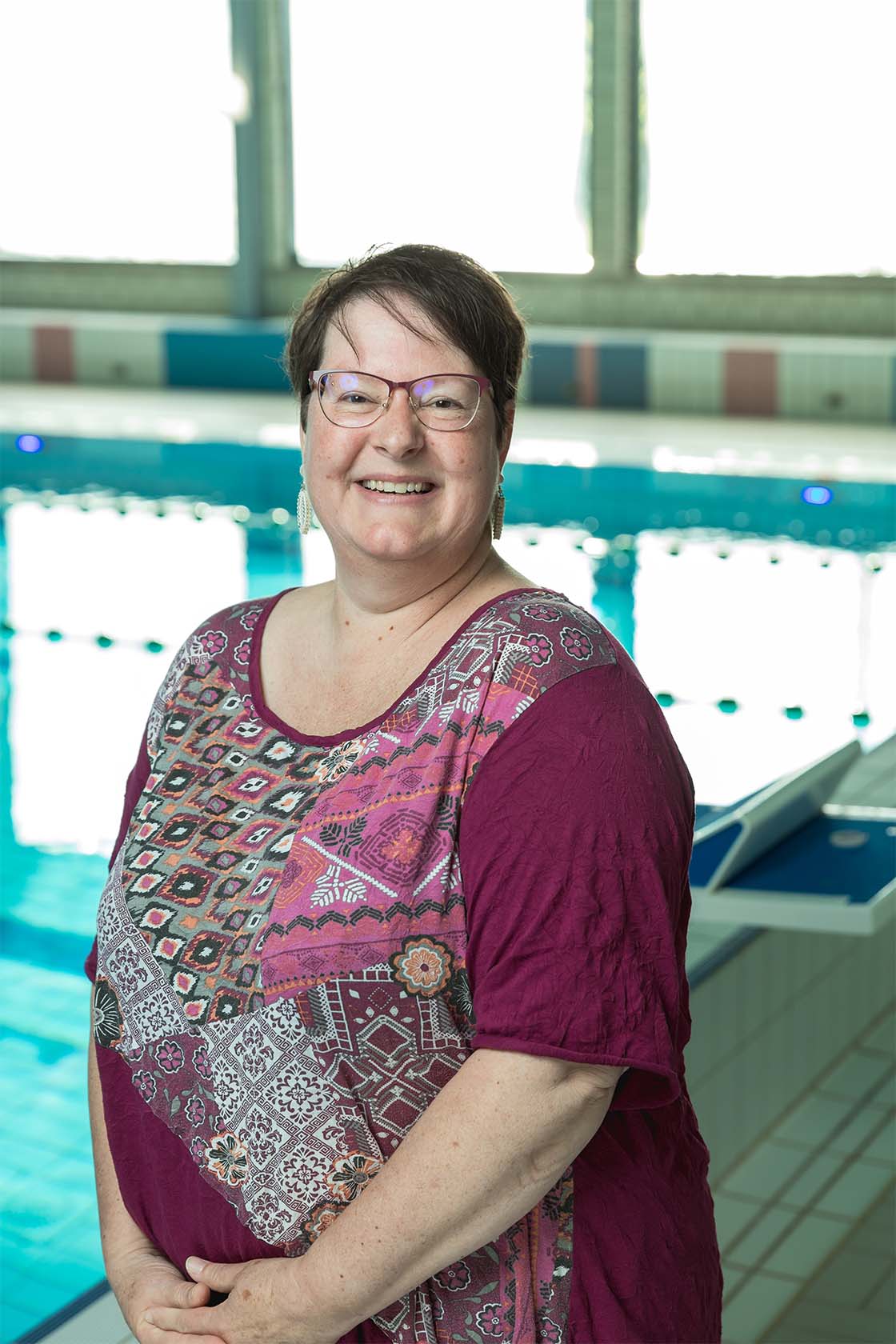 Nancy, Receptiemedewerker bij Zwembad De Meerval